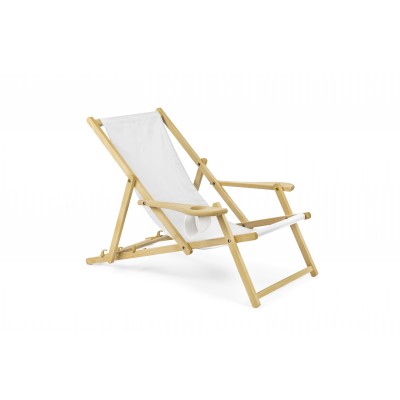 Holz Sonnenliege Strandliege Liegestuhl aus Holz Gartenliege