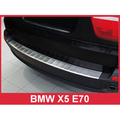 Edelstahl Ladekantenschutz BMW X5 / E70