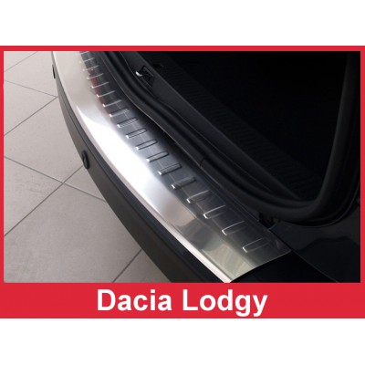 Edelstahl Ladekantenschutz Dacia Lodgy