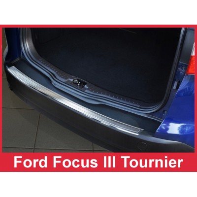 Edelstahl Ladekantenschutz Ford Focus