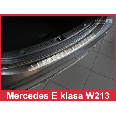 Edelstahl Ladekantenschutz MERCEDES E-Klasse W213 Limousine