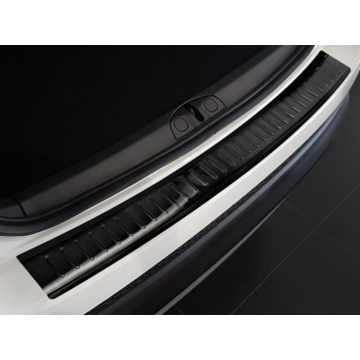 Edelstahl Ladekantenschutz für FIAT 500x ab 2014 bis heute Stahl Stoßstangenschutz